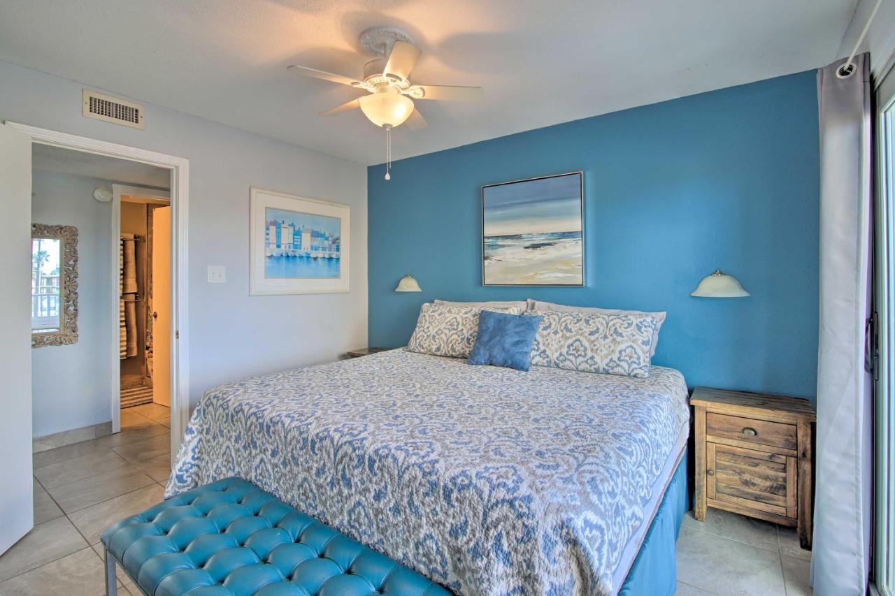 Sunny Oceanfront Condo On South Padre Island Beach Exterior photo